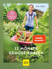 Vorderes Coverbild 12 Monate Gemüse ernten