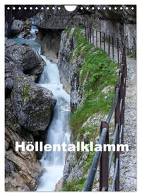 Vorderes Coverbild Höllentalklamm (Wandkalender 2025 DIN A4 hoch), CALVENDO Monatskalender