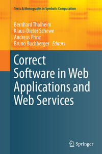 Vorderes Coverbild Correct Software in Web Applications and Web Services