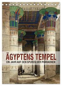 Vorderes Coverbild Ägyptens Tempel (Tischkalender 2025 DIN A5 hoch), CALVENDO Monatskalender