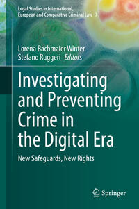 Vorderes Coverbild Investigating and Preventing Crime in the Digital Era