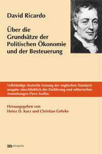 Vorderes Coverbild Über die Grundsätze der Politischen Ökonomie und der Besteuerung