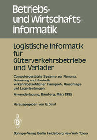 Vorderes Coverbild Logistische Informatik für Güterverkehrsbetriebe und Verlader