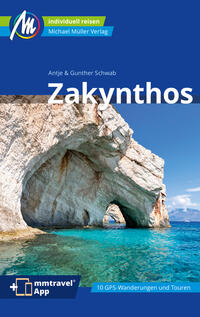 Vorderes Coverbild Zakynthos Reiseführer Michael Müller Verlag