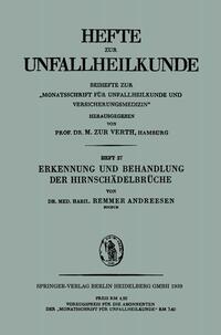 Vorderes Coverbild Erkennung und Behandlung der Hirnschädelbrüche