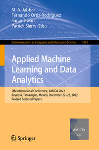 Vorderes Coverbild Applied Machine Learning and Data Analytics