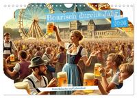 Vorderes Coverbild Boarisch durchs Jahr - Feste Bräuche und Lebenslust (Wandkalender 2026 DIN A4 quer), CALVENDO Monatskalender