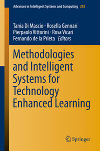 Vorderes Coverbild Methodologies and Intelligent Systems for Technology Enhanced Learning
