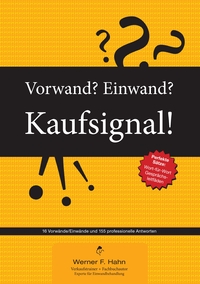 Vorderes Coverbild Vorwand? Einwand? Kaufsignal!