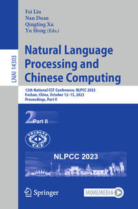Vorderes Coverbild Natural Language Processing and Chinese Computing
