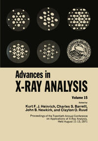 Vorderes Coverbild Advances in X-Ray Analysis