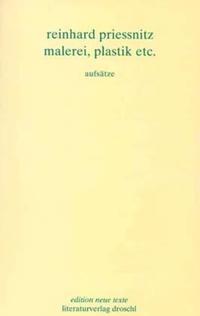 Vorderes Coverbild Werkausgabe / Malerei, Plastik etc.