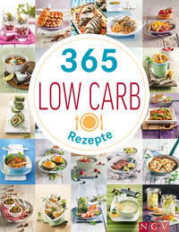 Vorderes Coverbild 365 Low-Carb-Rezepte