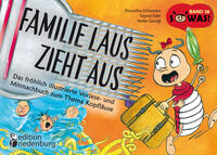 Vorderes Coverbild Familie Laus zieht aus! Das fröhlich illustrierte Vorlese- und Mitmachbuch zum Thema Kopfläuse