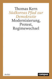 Vorderes Coverbild Südkoreas Pfad zur Demokratie