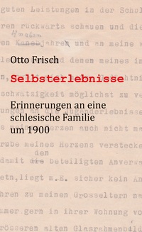 Vorderes Coverbild Selbsterlebnisse