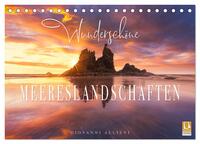 Vorderes Coverbild Wunderschöne Meereslandschaften (Tischkalender 2025 DIN A5 quer), CALVENDO Monatskalender