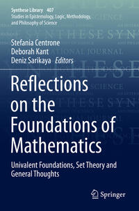 Vorderes Coverbild Reflections on the Foundations of Mathematics