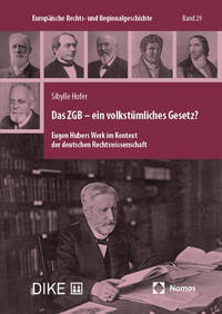 Vorderes Coverbild Das ZGB – ein volkstümliches Gesetz?