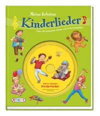 Vorderes Coverbild Meine liebsten Kinderlieder mit CD