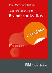 Vorderes Coverbild Brandschutzatlas - Download