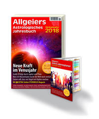 Vorderes Coverbild Allgeiers Astrologisches Jahresbuch 2018