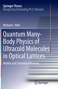 Vorderes Coverbild Quantum Many-Body Physics of Ultracold Molecules in Optical Lattices