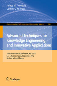 Vorderes Coverbild Advanced Techniques for Knowledge Engineering and Innovative Applications