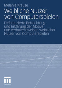 Vorderes Coverbild Weibliche Nutzer von Computerspielen