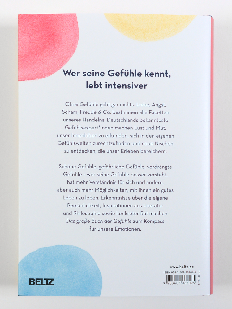 Rückseitencover Das große Buch der Gefühle