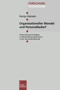 Vorderes Coverbild Organisationeller Wandel und Personalbedarf