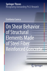 Vorderes Coverbild On Shear Behavior of Structural Elements Made of Steel Fiber Reinforced Concrete