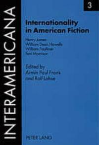 Vorderes Coverbild Internationality in American Fiction