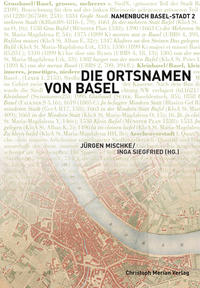 Vorderes Coverbild Die Ortsnamen von Basel