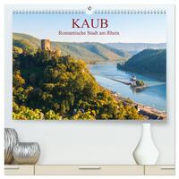 Vorderes Coverbild Kaub - Romantische Stadt am Rhein (hochwertiger Premium Wandkalender 2025 DIN A2 quer), Kunstdruck in Hochglanz