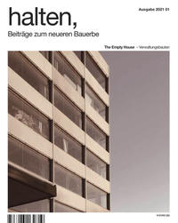 Vorderes Coverbild halten, Beiträge zum neueren Bauerbe 2021 01
