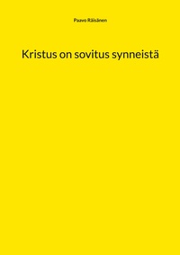 Vorderes Coverbild Kristus on sovitus synneistä