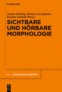 Vorderes Coverbild Sichtbare und hörbare Morphologie