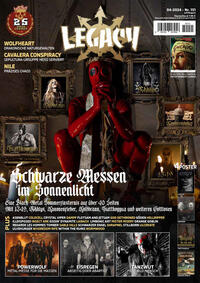 Vorderes Coverbild LEGACY MAGAZIN: THE VOICE FROM THE DARKSIDE