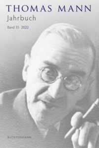 Vorderes Coverbild Thomas Mann Jahrbuch