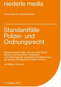Vorderes Coverbild Standardfälle Polizei- und Ordnungsrecht 2023