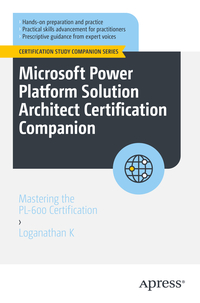 Vorderes Coverbild Microsoft Power Platform Solution Architect Certification Companion