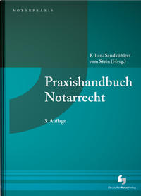 Vorderes Coverbild Praxishandbuch Notarrecht
