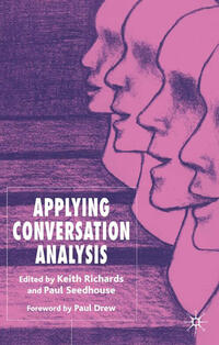 Vorderes Coverbild Applying Conversation Analysis