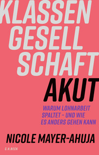 Vorderes Coverbild Klassengesellschaft akut