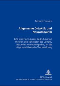 Vorderes Coverbild Allgemeine Didaktik und «Neurodidaktik»