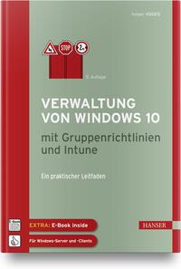 Vorderes Coverbild Verwaltung von Windows 10 mit Gruppenrichtlinien und Intune