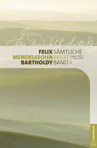 Vorderes Coverbild Felix Mendelssohn Bartholdy - Sämtliche Briefe in 12 Bänden