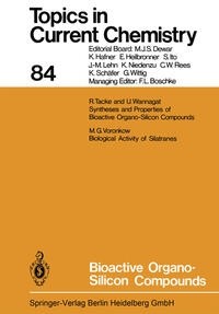 Vorderes Coverbild Bioactive Organo-Silicon Compounds