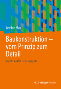 Vorderes Coverbild Baukonstruktion - vom Prinzip zum Detail